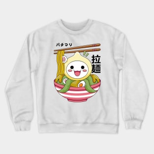 Kawaii Onion Octopus Ramen Crewneck Sweatshirt